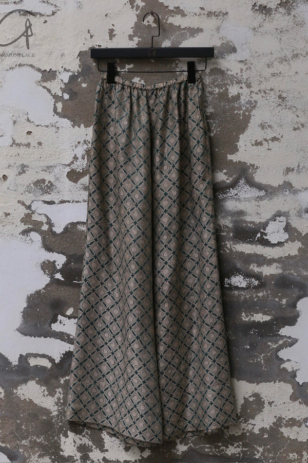 Mutedance 25 Spring/Summer Silk Linen Loose Trousers Series MD-MD25SS82-GREY MD25SS77